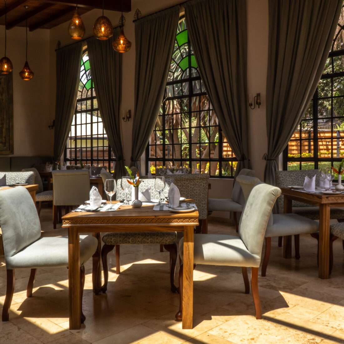 Relax and Dine at Hattons Lounge Karen Blixen Coffee Garden