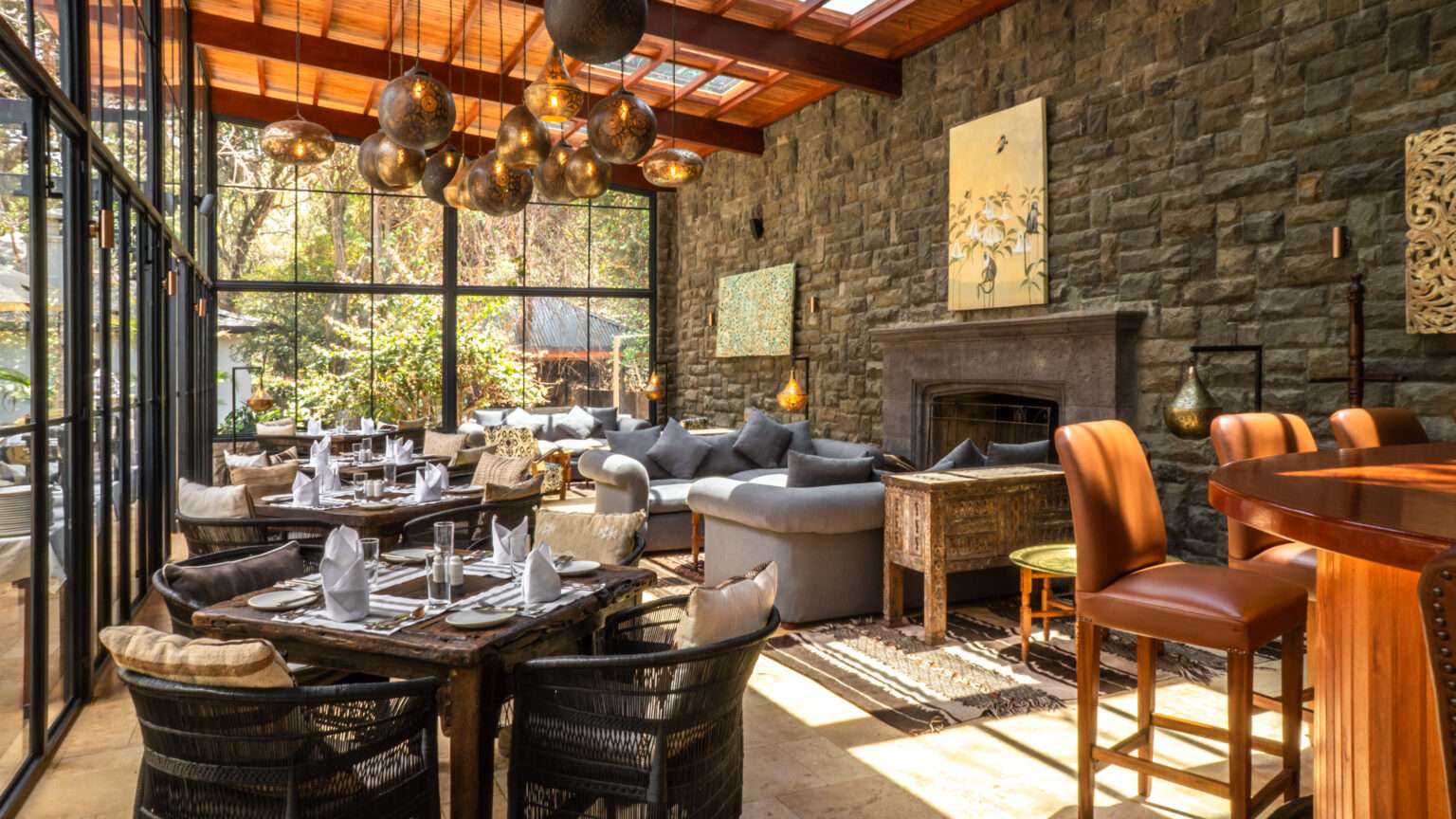 Relax and Dine at Hattons Lounge Karen Blixen Coffee Garden