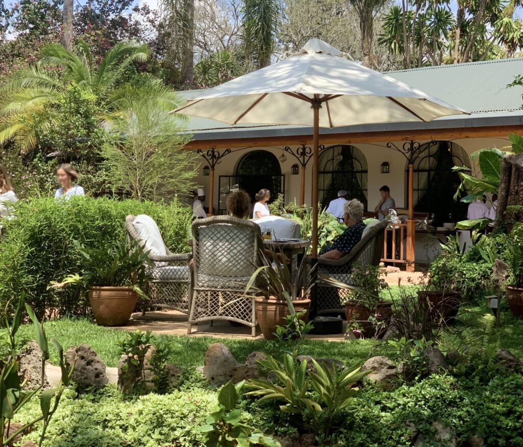 Relax and Savor at the Garden Coffee Restaurant Karen Blixen Coffee